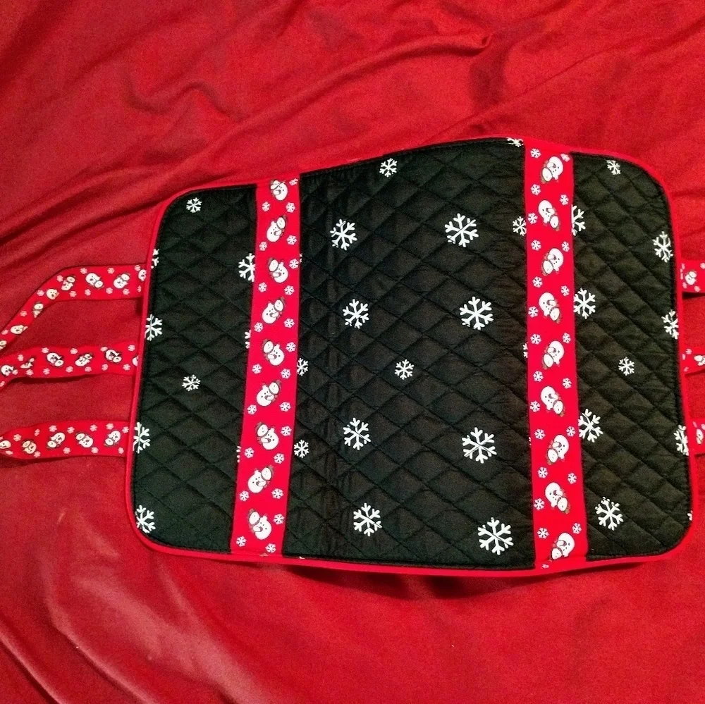 New Make-Up Bag Snowman Style!